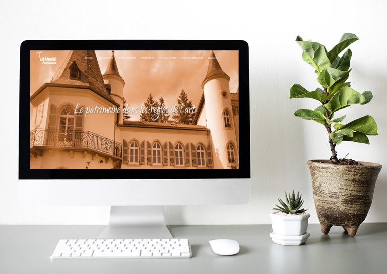 Création du site internet Tarmac Patrimoine à Sury-Le-Comtal