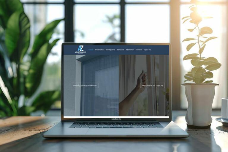 Création du site internet WordPress AZ MENUISERIE à Montbrison