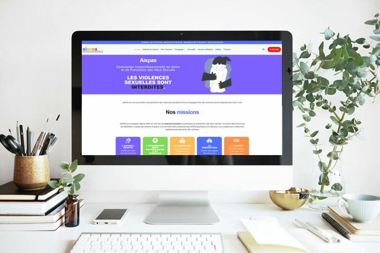 Création du site internet de l’associaton AISPAS